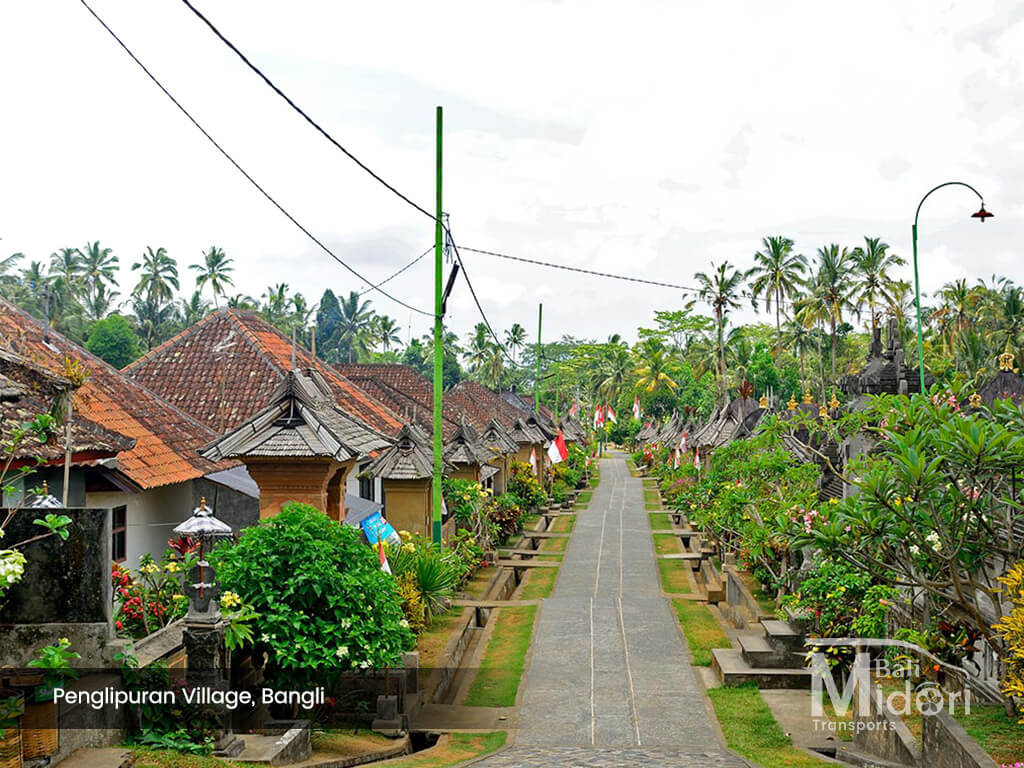 penglipuran Village Bangli Bali midori