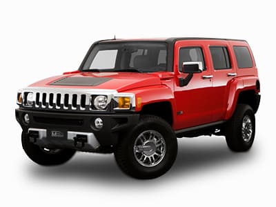 Hummer H3 Red - Airport Transfer, Shuttle Bus Group, Tour, Car Rental