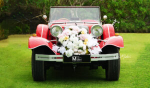 Marvia Classic Red Wedding Car