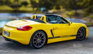 Porsche Boxster Yellow