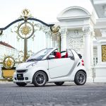 Smart Fortwo Cabriolet in White - Bali Midori