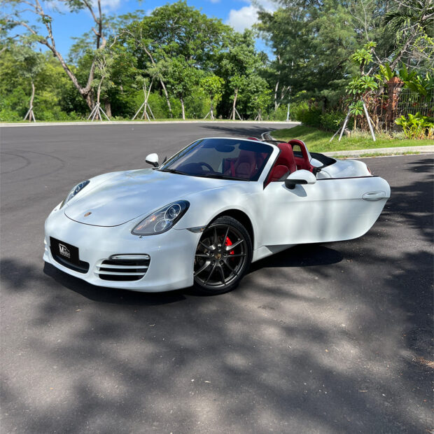 Porsche Boxster White