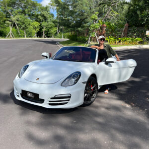 Porsche Boxster White