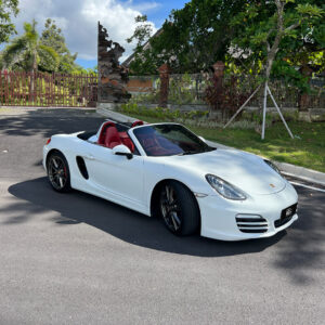 Porsche Boxster White