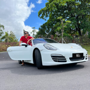 Porsche Boxster White