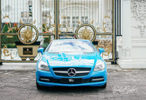 Mercedes Benz SLK 200 Blue