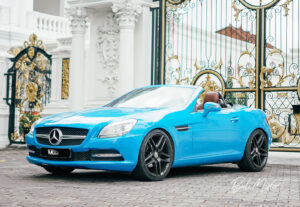 Mercedes Benz SLK 200 Blue