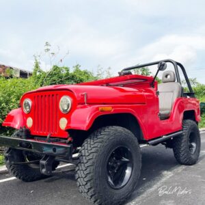 Jeep CJ7 Red