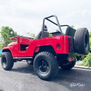 Jeep CJ7 Red