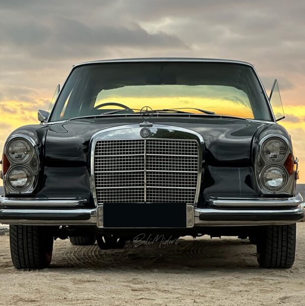 Mercedes 280s 1970 Black Automatic