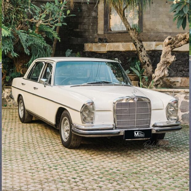 Mercedes 280s 1972 White Manual