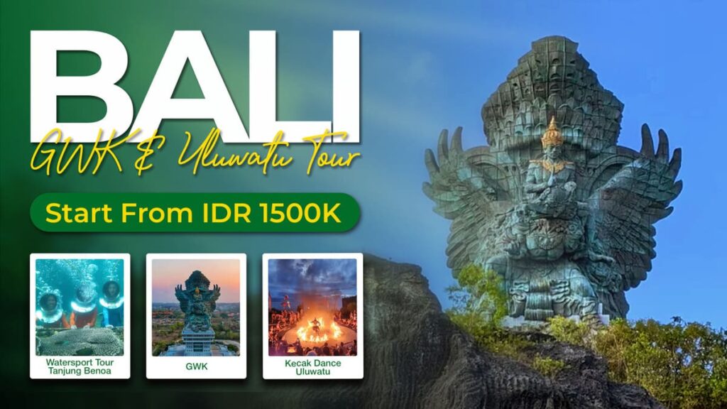 Bali GWK & Uluwatu Tour – Watersports, Garuda Wisnu Kencana & Kecak Dance