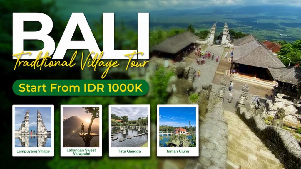 Bali Traditional Village Tour – Gates of Heaven, Water Palaces & Culture