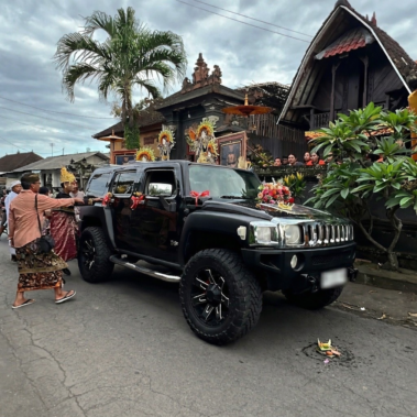 Hummer H3 for Wedding