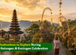 best destinations to explore during bali’s galungan & kuningan celebration