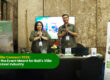 Bali Midori and Individual Bali Hospitality team members at their booth during Bali Villa Connect 2026